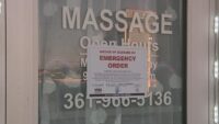 Emergency order closes Flour Bluff massage business suspected of human trafficking