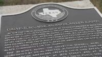 Historical marker honors first Black lifeguards of Galveston