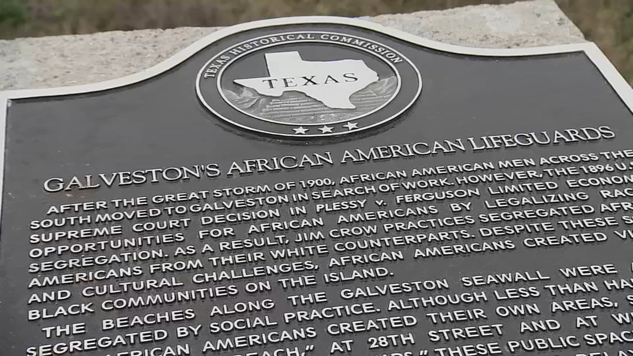 Historical marker honors first Black lifeguards of Galveston