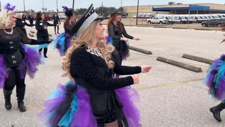 Tutu Live Krewe dancing in style at Mardi Gras Galveston