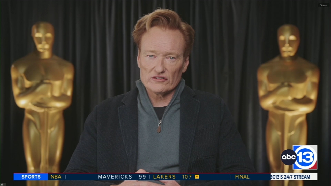 Conan O'Brien talks to ABC13 about how he's prepping to host his first Oscars