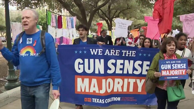 Mother of Robb Elementary shooting victim rally at Texas Capitol for gun reform