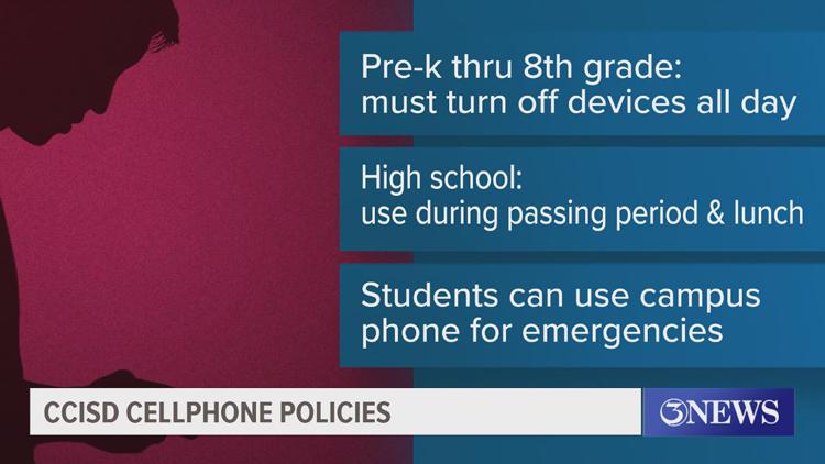 As Texas legislature votes to ban cell phones in classrooms, a reminder of CCISD's policies