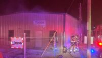 MFD responds to commercial structure fire