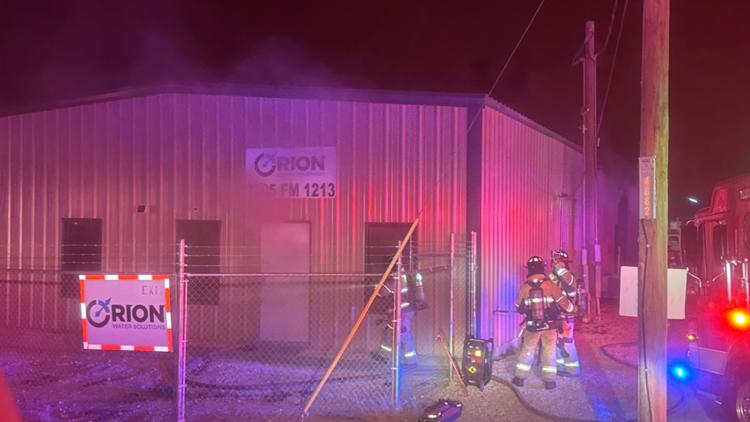 MFD responds to commercial structure fire
