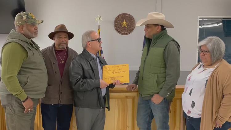 Community churches donate to support safety initiative at Lake Corpus Christi