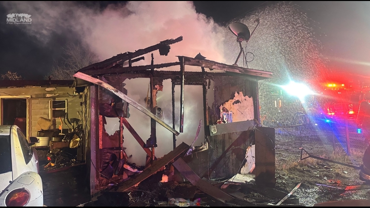 Midland Fire Department responds to deadly house fire