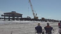 Locals excited as Bob Hall Pier takes shape for 2025 completion