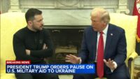 Trump hits 'pause' on US aid to Ukraine after Oval dustup, pressuring Zelenskyy on Russia talks