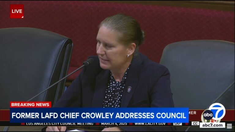 Los Angeles fire chief ousted after the city's most destructive wildfire fails to get her job back