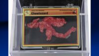 Pokémon-shaped Cheeto, 'Cheetozard,' sells at auction for $87,840