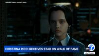 Christina Ricci receives star on Hollywood Walk of Fame