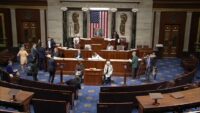 Republicans are marching ahead with a government funding bill despite Democratic opposition