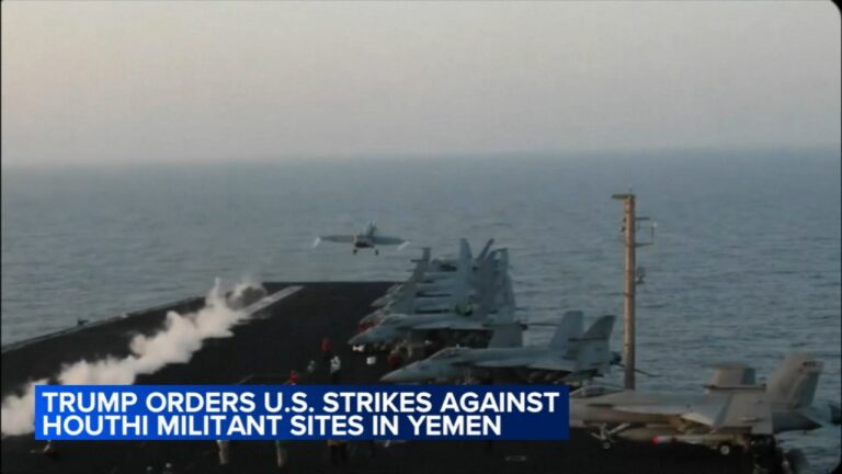 Iran denies aiding Yemen's Houthi rebels after US strikes and threat from Trump