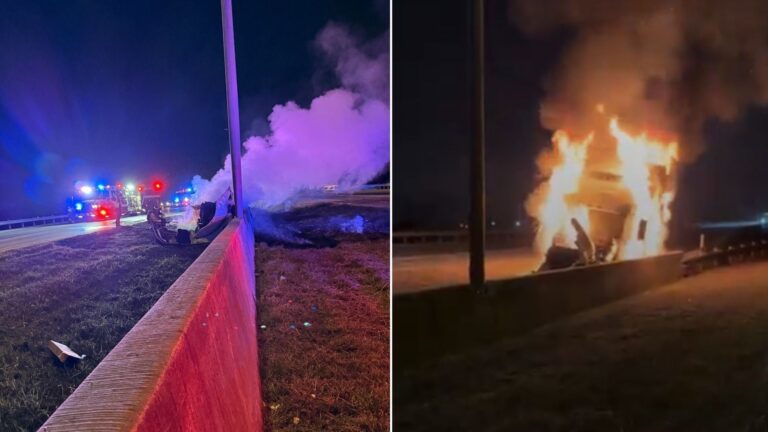 ‘No questions asked’: Strangers rescue driver from burning truck on I-10 in San Antonio
