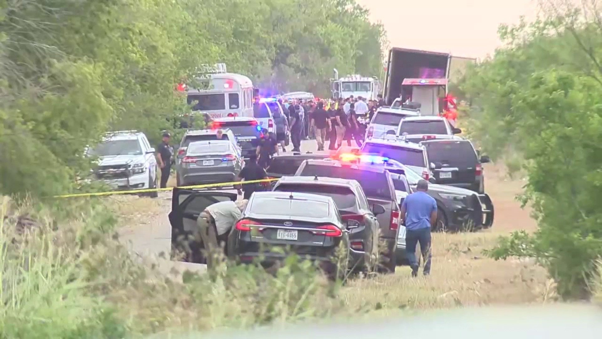 ‘Bodies everywhere’: Court hears and sees horrific details as trial starts in 53-migrant death case