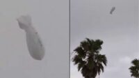 Strong winds carry Border Patrol surveillance blimp 600 miles across Texas