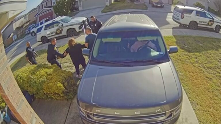 Mother yells ‘let him go, let him go’ as BCSO deputies handcuff her 27-year-old son with autism