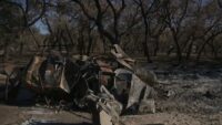 Residents on alert as fire danger returns during cleanup efforts