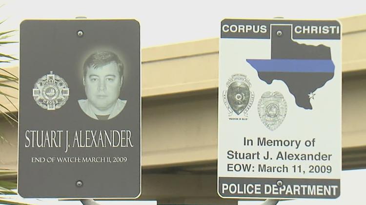 Fallen officer Lt. Stuart J. Alexander remembered for courage and service