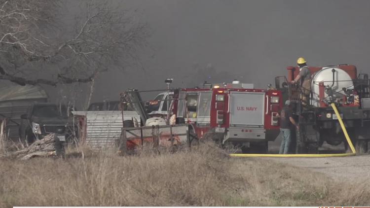 Governor asks Small Business Administration for help to rebuild Sinton