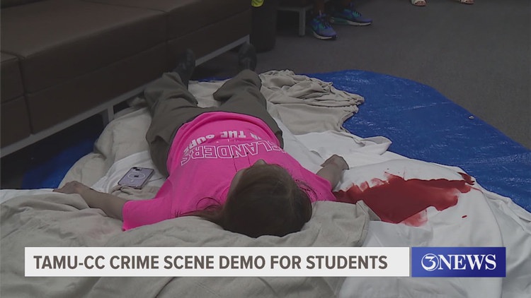 CSI comes to Texas A&M-CC as students learn about forensic science