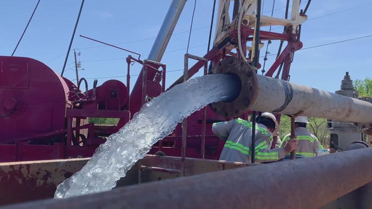 City taps into liquid gold with new million-dollar water well