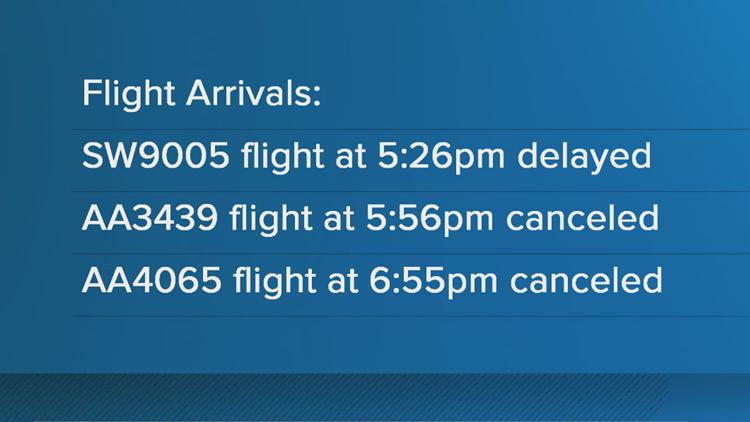 Strong winds, wildfires disrupt flights at Corpus Christi airport