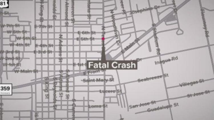 Jim Wells County: Fatal crash on SH 44 leaves 52-year-old passenger dead on Friday