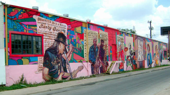West Side mural honoring San Antonio musicians painted over without permission
