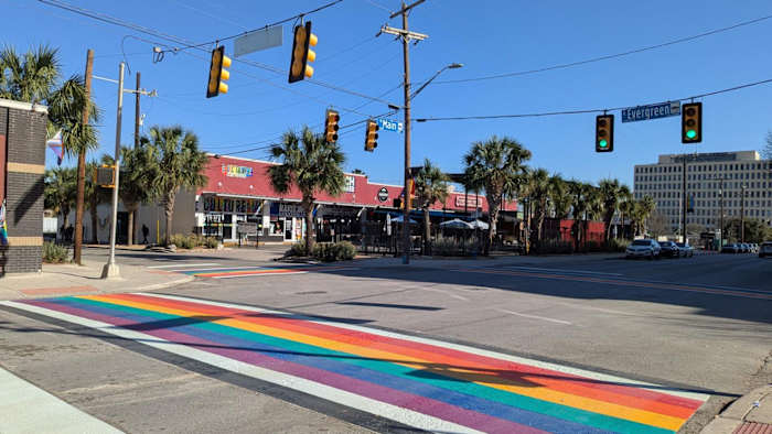 San Antonio’s Rainbow Crosswalk receives paint restoration