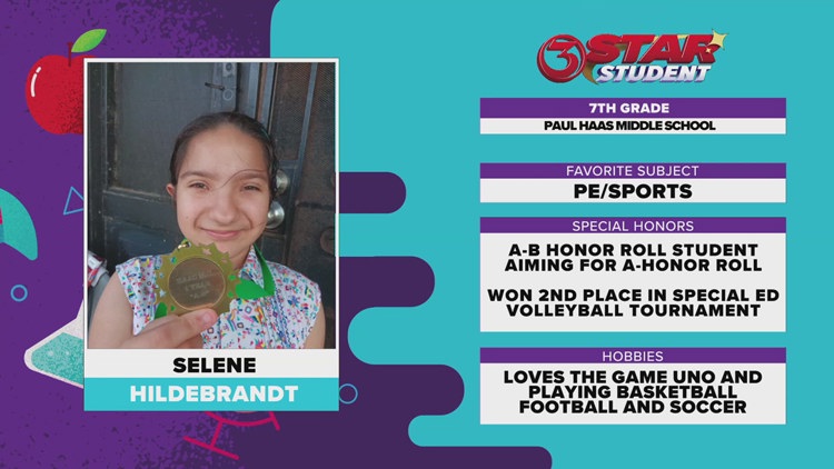 3STAR Student: Meet Selene Hildebrandt from Haas Middle School