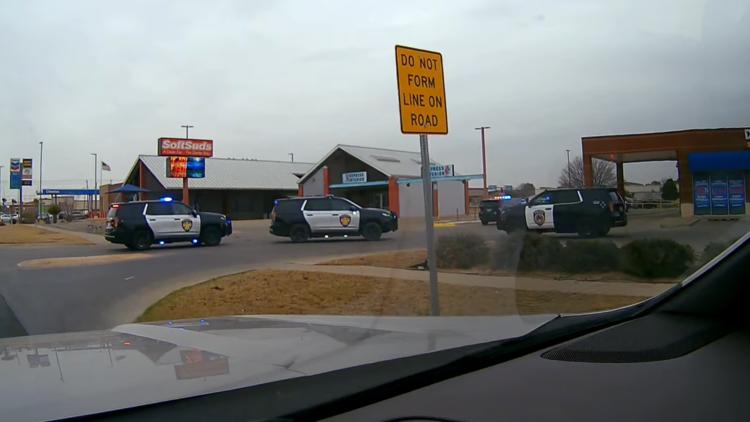Heavy police presence along Midland Drive and Wadley Avenue in Midland