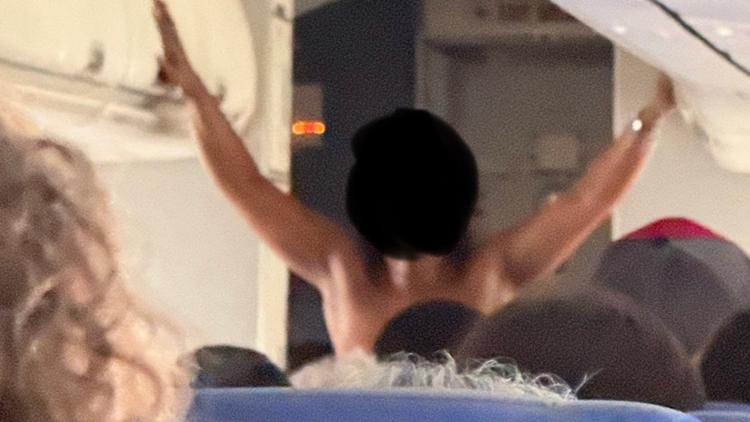 Caught on camera: Southwest passenger forces flight to return to gate at Hobby after stripping naked and causing disturbance