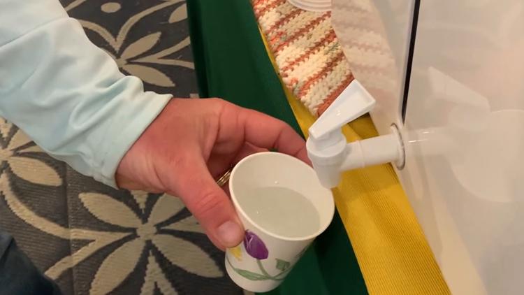 Dehumidifier that collects drinkable water presented before City Council