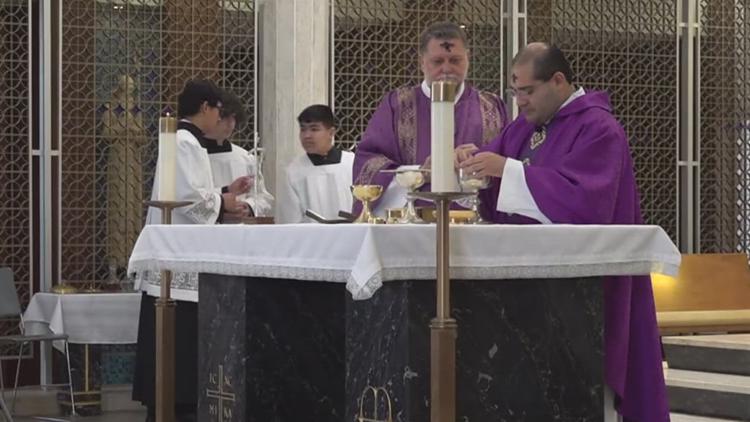 Local churches hold Ash Wednesday services