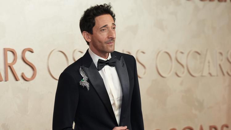 Adrien Brody wins best actor for ‘The Brutalist,’ taking home his second career Oscar