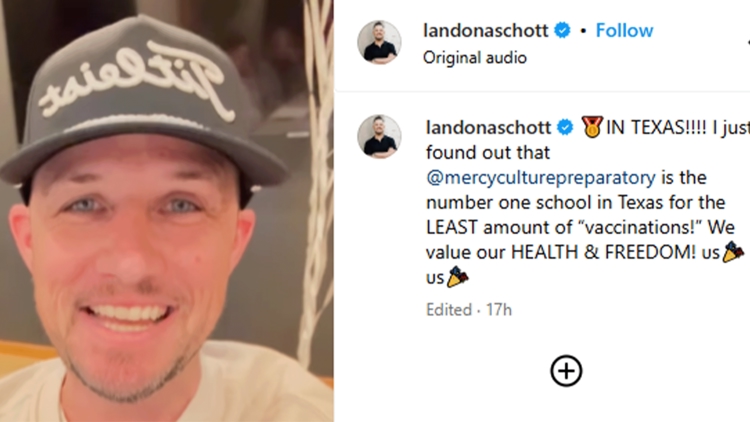 North Texas pastor celebrates school's lowest vaccination rate in the state: 'We'll take it'