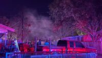 Fire crews respond to blaze in Oso Bay neighborhood, residents said they were told to evacuate