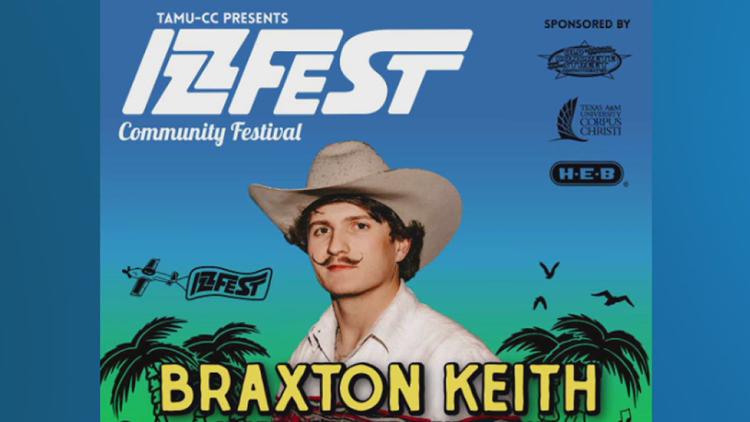 Izzfest returns in April 2025 with Braxton Keith headlining