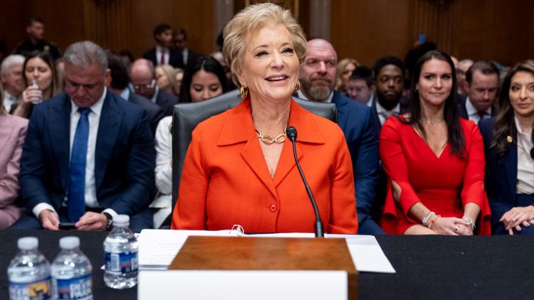 Senate confirms McMahon to lead Education Department as Trump pushes to shut it down