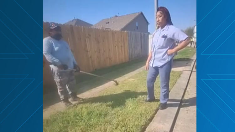 Caught on video: Texas woman arrested after postal worker confrontation