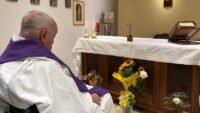 Pope from hospital pens letter to the editor as plans advance for April 8 meeting with King Charles
