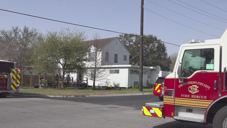 Strong winds trigger multiple structure fires across Corpus Christi