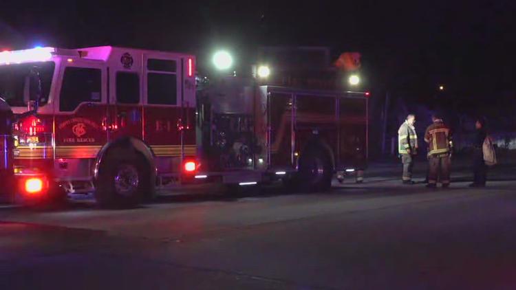 Crews avert disaster as flames engulf Port Avenue complex building early Thursday