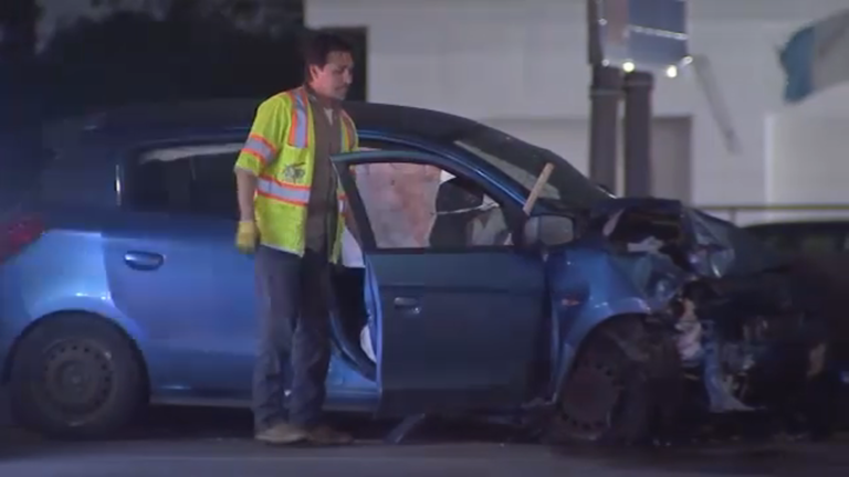 Good Samaritan hit and killed after stopping to help crash victim on the Gulf Freeway