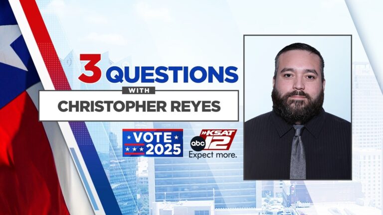 San Antonio mayor’s race: 3 questions with Christopher Reyes