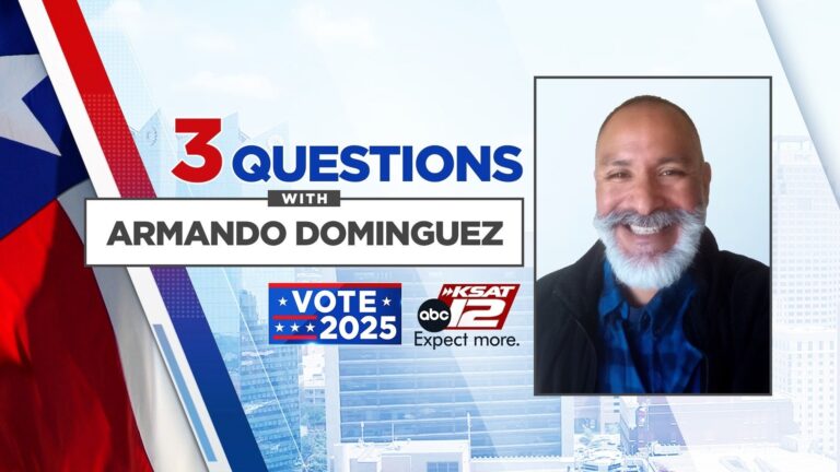 San Antonio mayor’s race: 3 questions with Armando Dominguez
