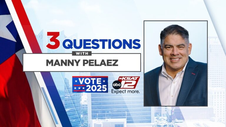 San Antonio mayor’s race: 3 questions with Manny Pelaez