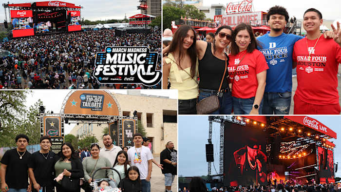 Day 2 of sights and sounds during Final Four weekend in San Antonio